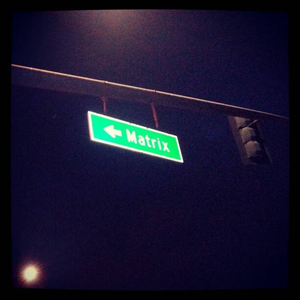 Where are Neo and Trinity when you need them...?
