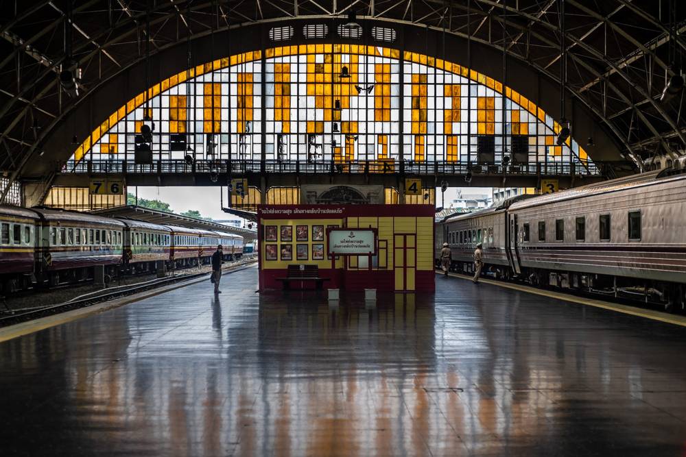 The often photographed Hua Lamphong Rail Station (I couldn't resist)