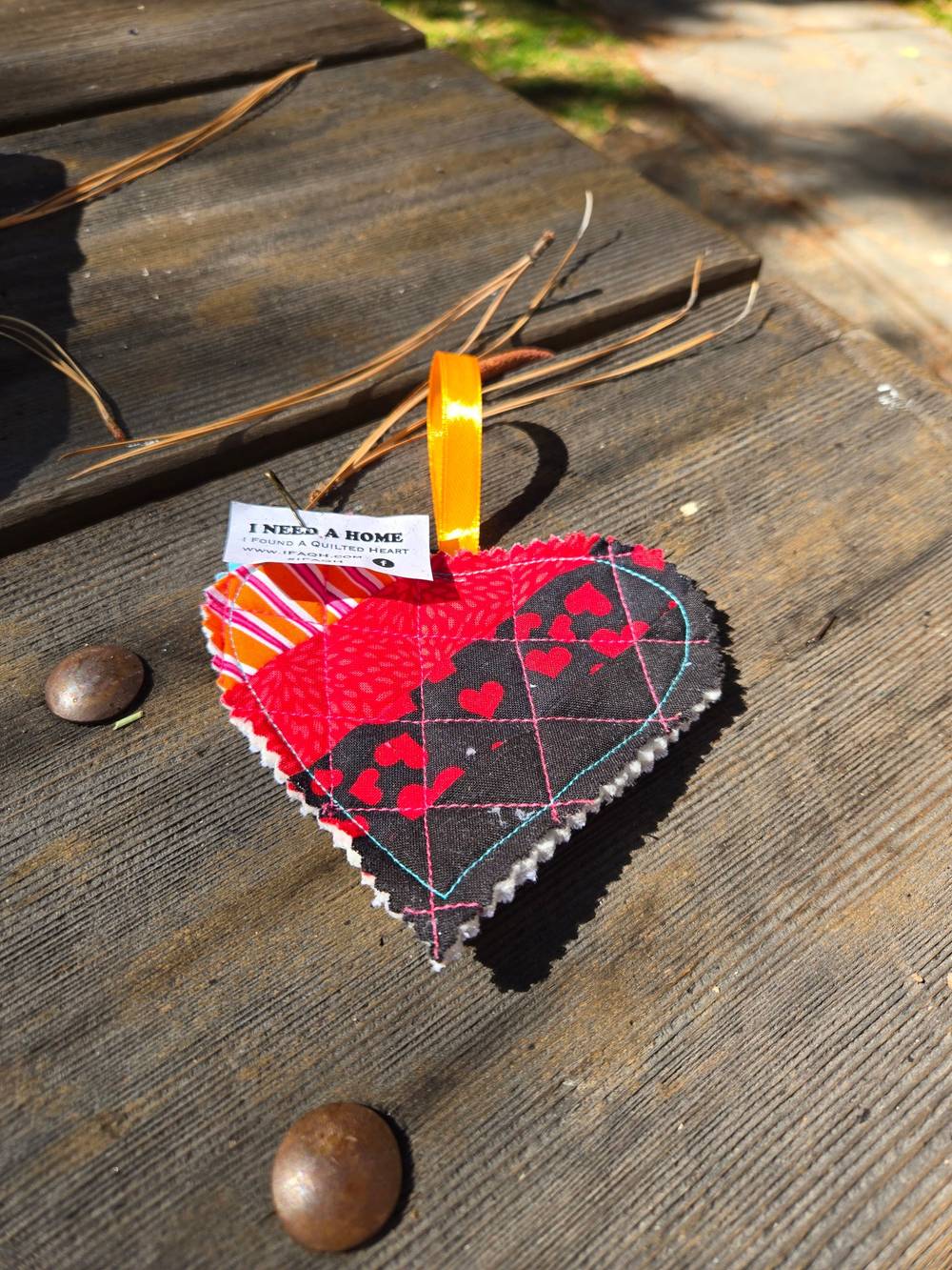 Quilted hearts