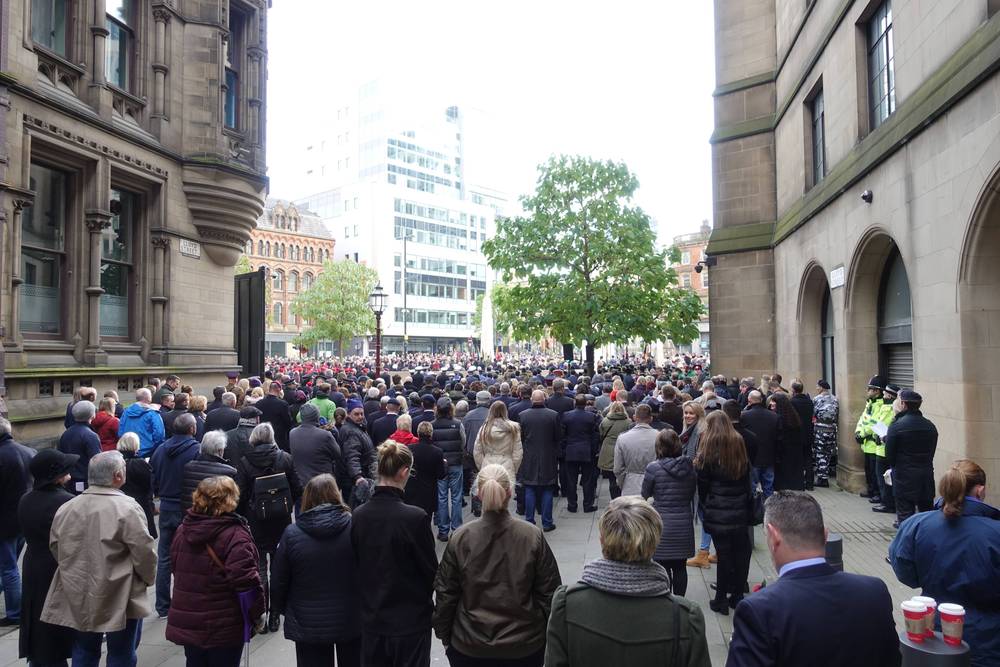Manchester city 2016 · Remembrance Sunday, Manchester