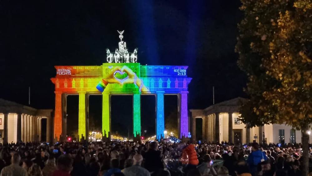 Berlin #FestivalOfLights 🏮🌈