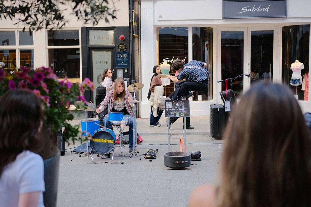 Grafton Street buskers