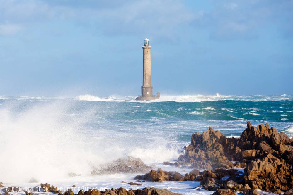 Leuchtturm in der Normandie Phare Goury