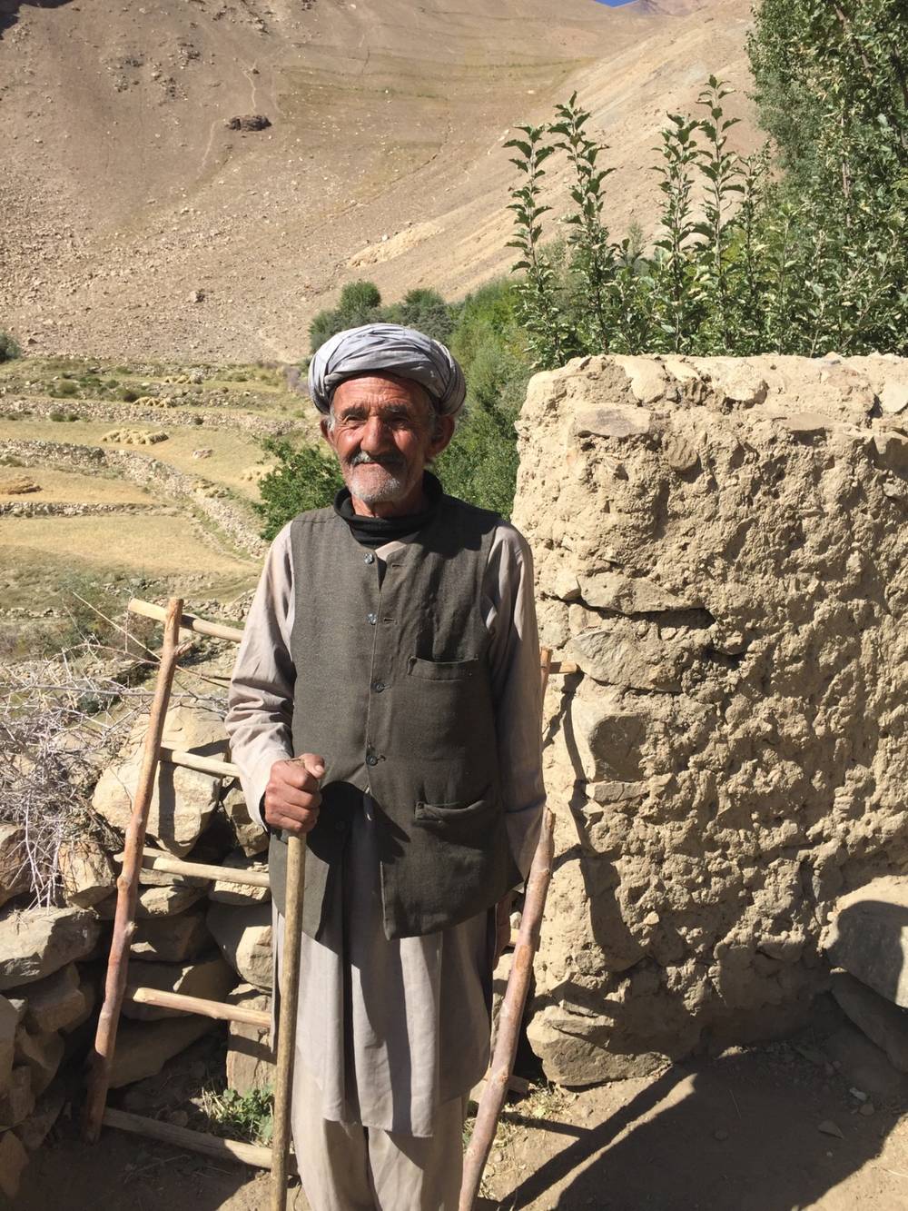 Village elder, invited me to his home for tea. We didn’t speak the same language, so we sat in silence… appreciating each other’s company 