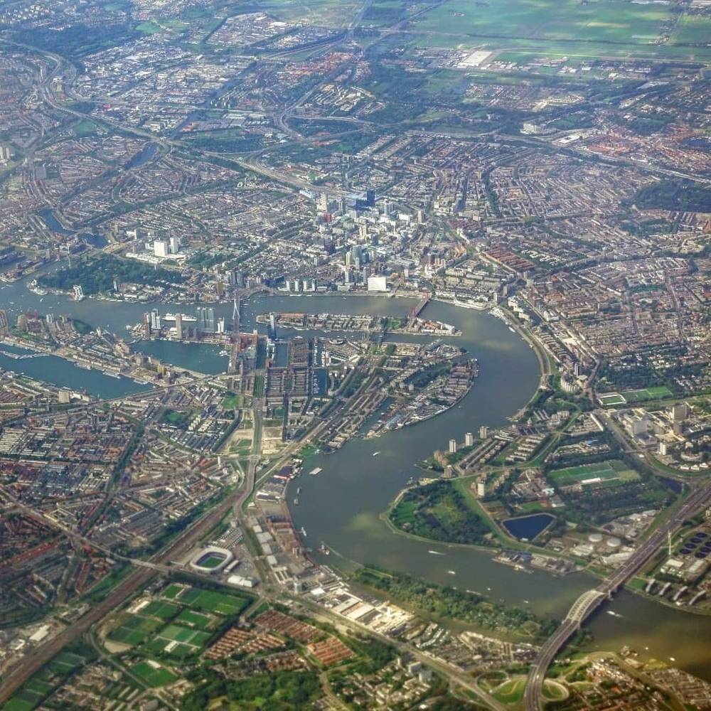 Rotterdam from up high