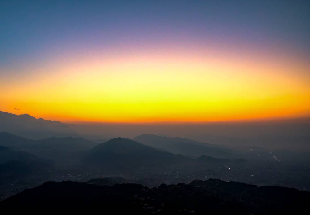 Sunrise from Annapurna