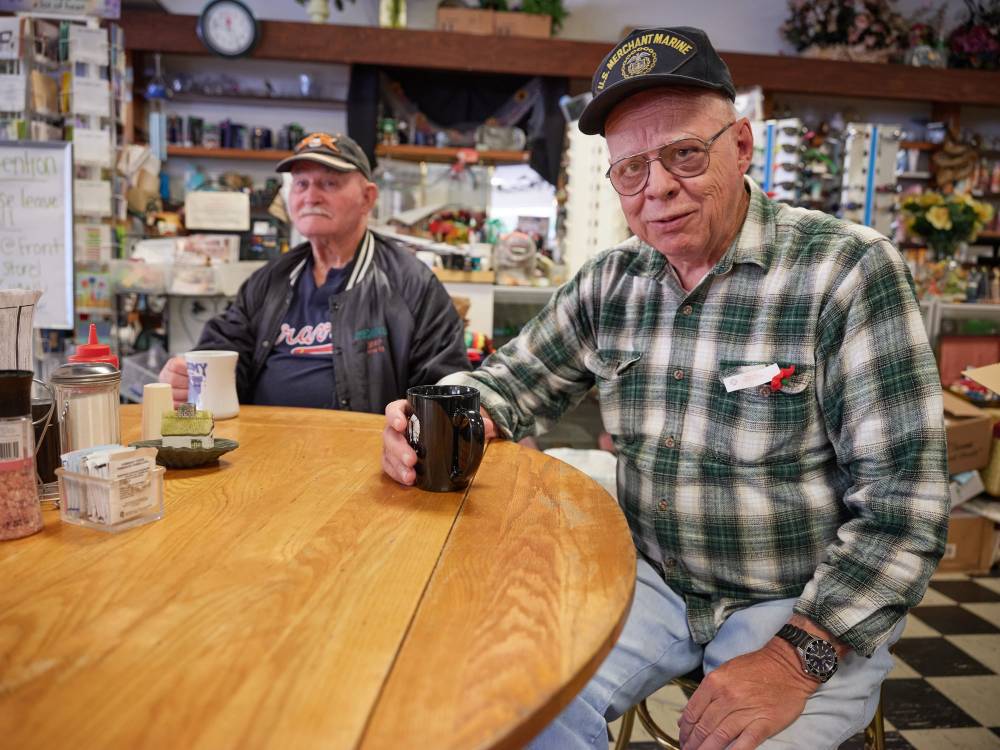 Morning Coffee At Pattie's Home Plate Café