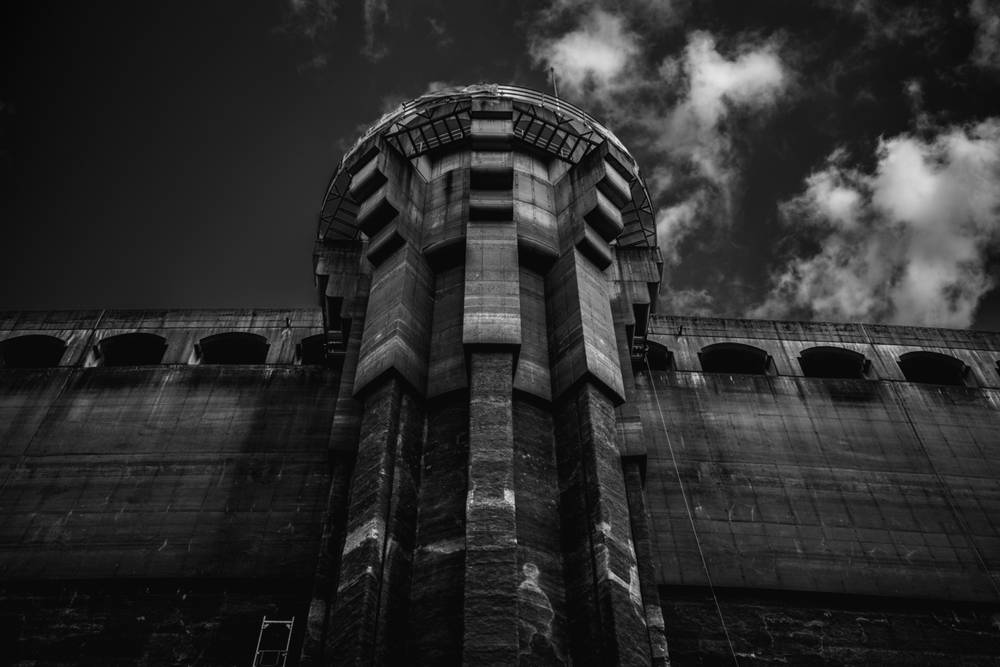 Concrete and clouds