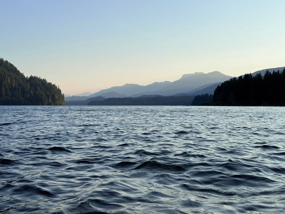 Baker Lake Sunset