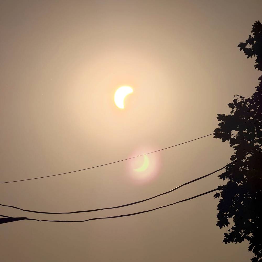 The invisible sun revealed.