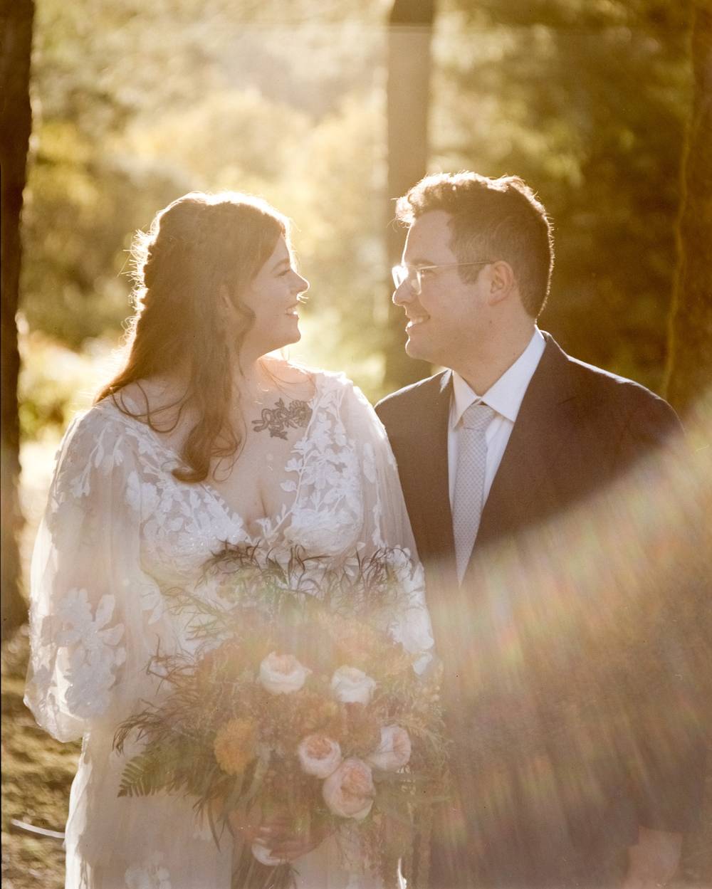 I love using 4x5 at a wedding