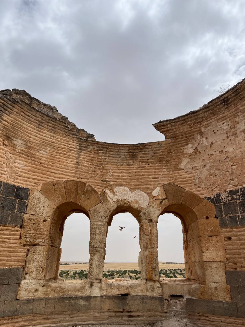 Ruins outside of Idlib