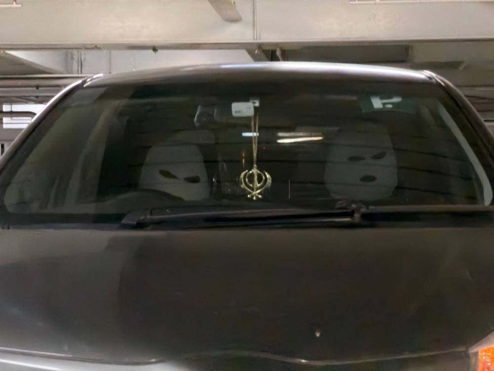Those are some sweet car seat covers. 