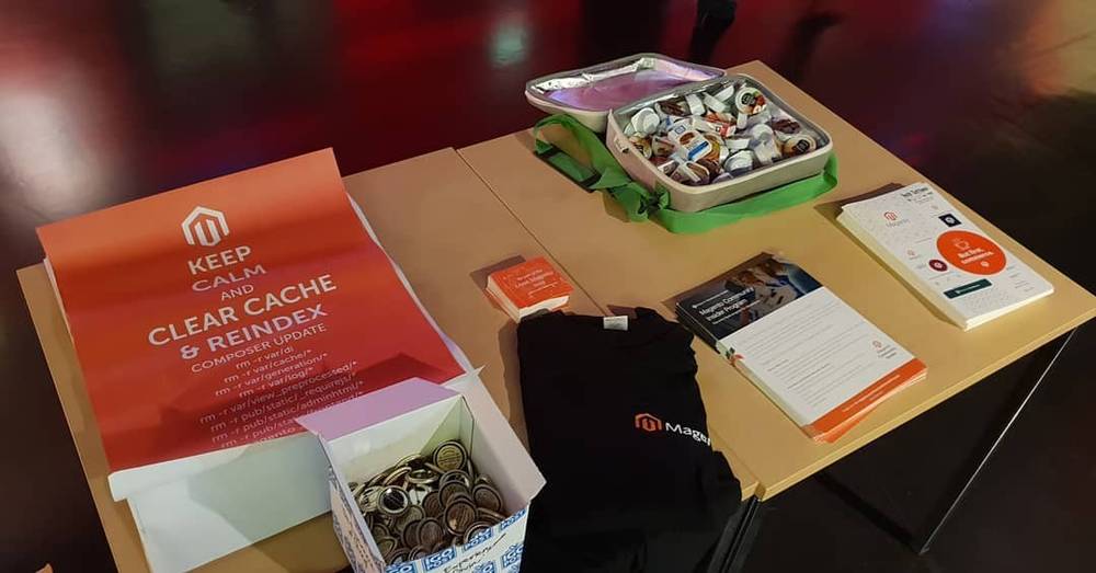 Get some extra swag on your way out!