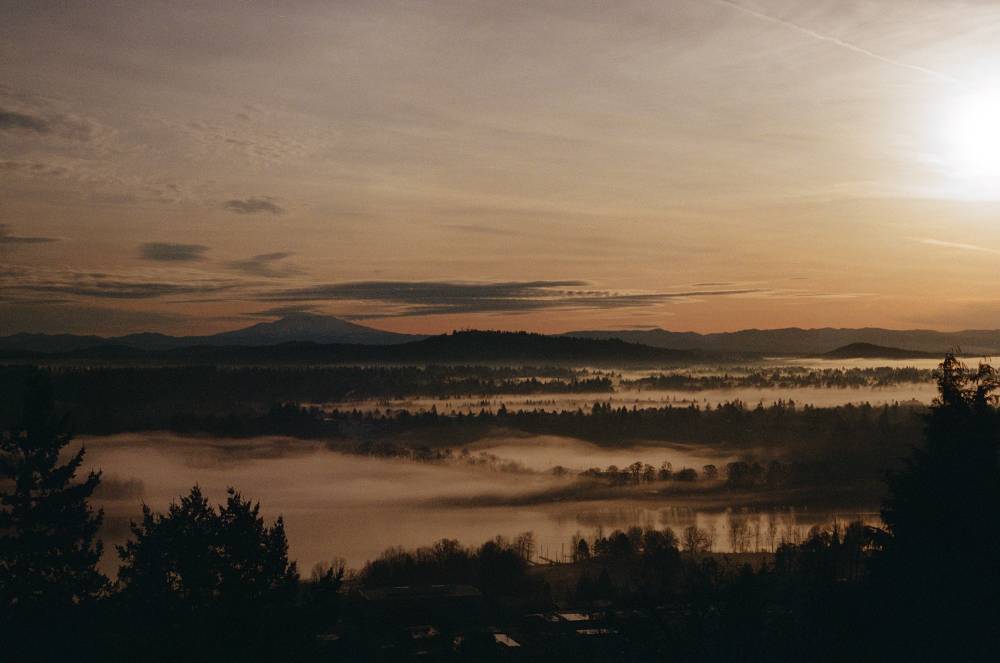 Fog over Ross Island 2026