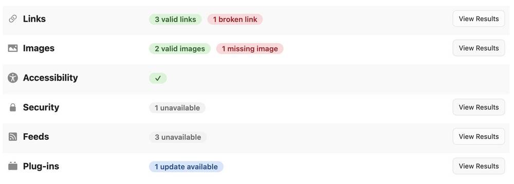 I’ve been working on something new that I’m calling Blog Audit. It’ll ship on Monday, here’s