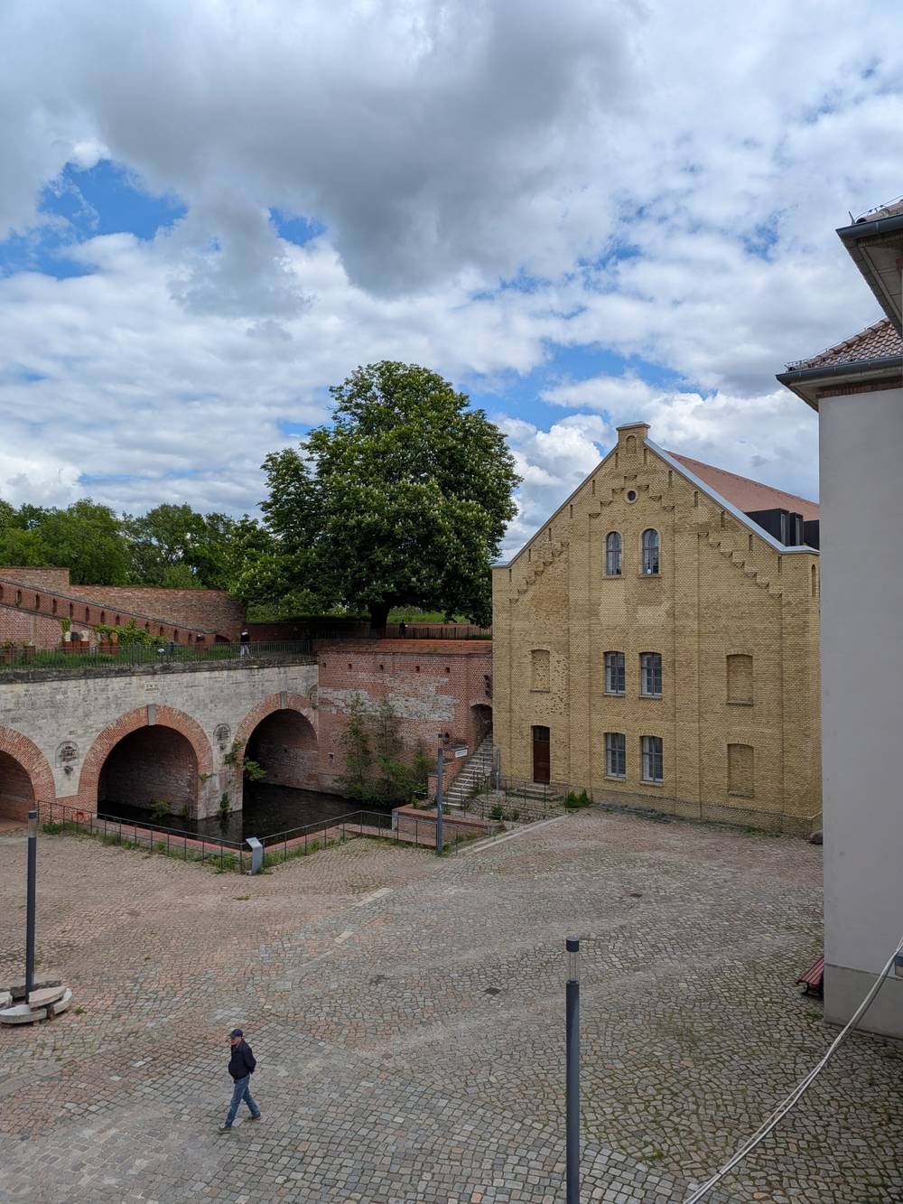 A courtyard