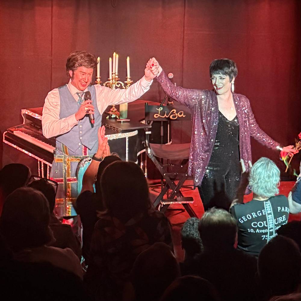 Saw Liberace and Liza at the Edinburgh Fringe Festival last month.