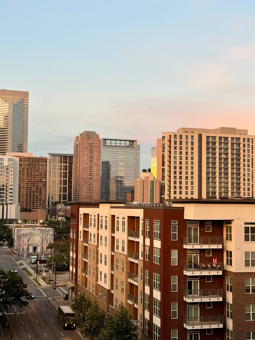Downtown Houston.