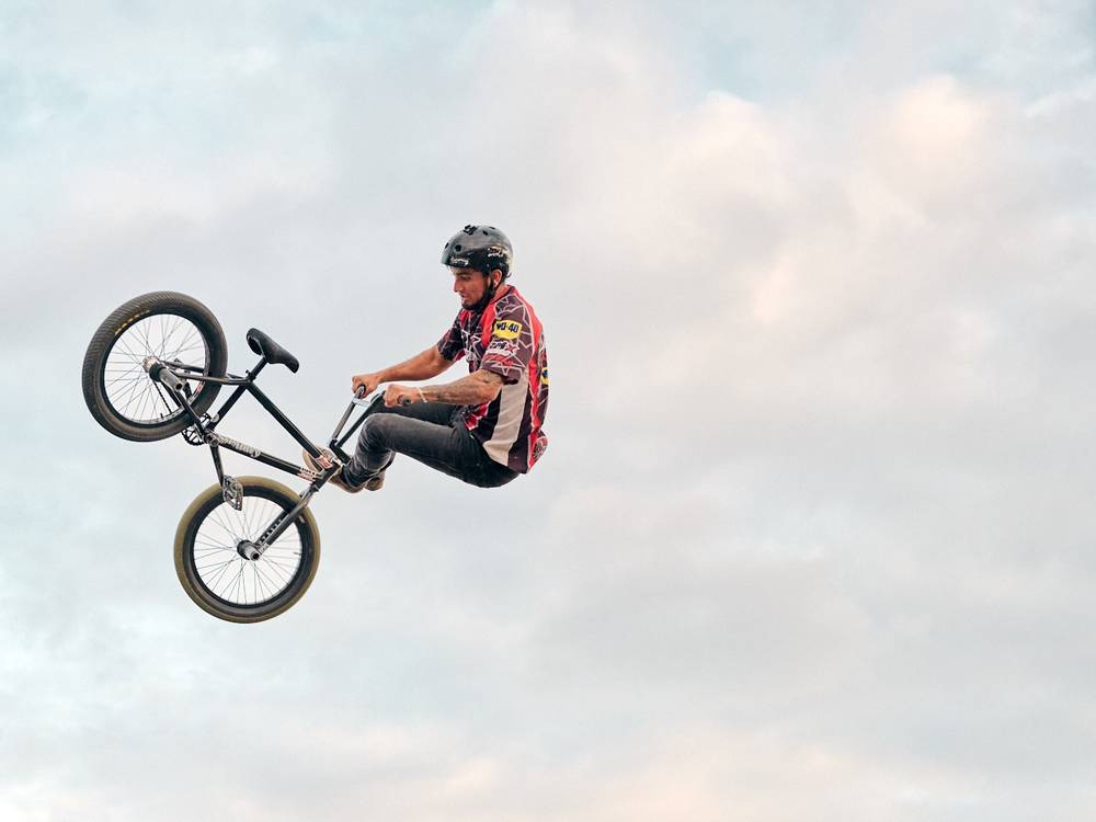 BMX Rider Soars at Clark County Fair