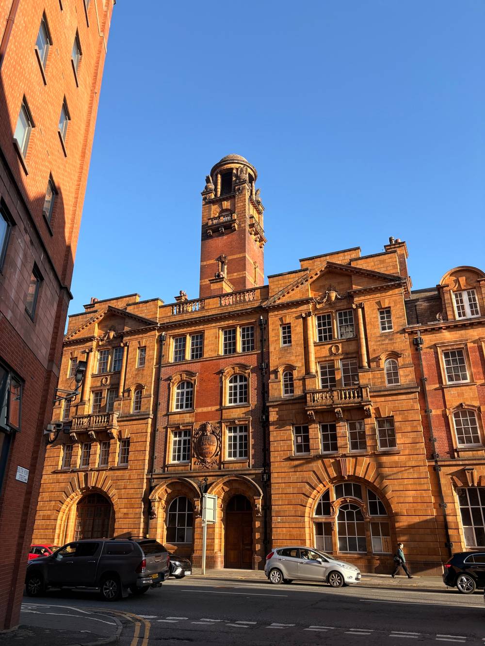 Manchester in the sun