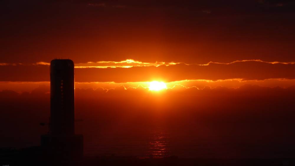 Sunrise in Barcelona