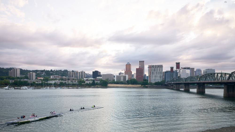 Waterfront Recreation at Portland's Willamette River