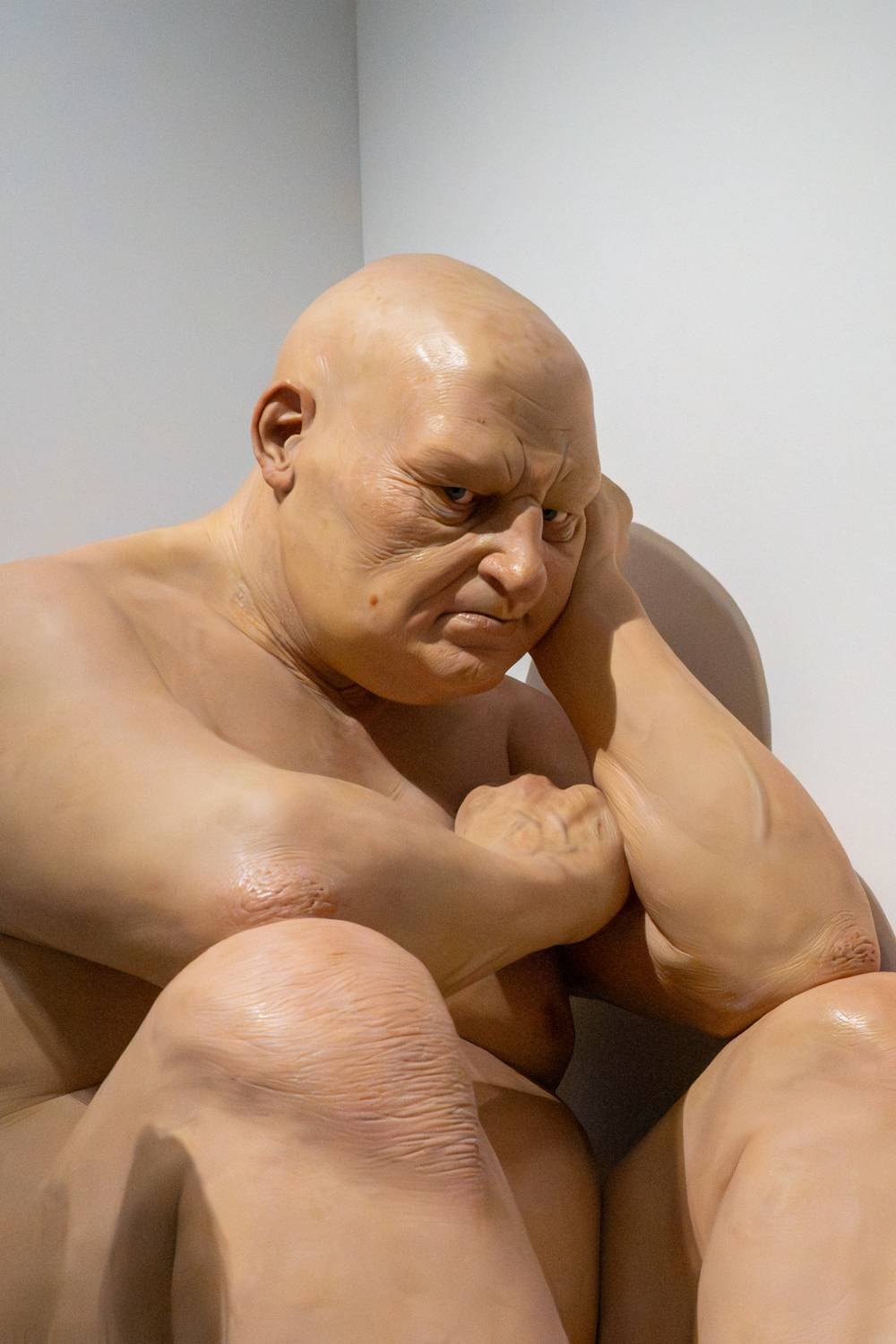 Untitled (Big Man) (2000) by Ron Mueck