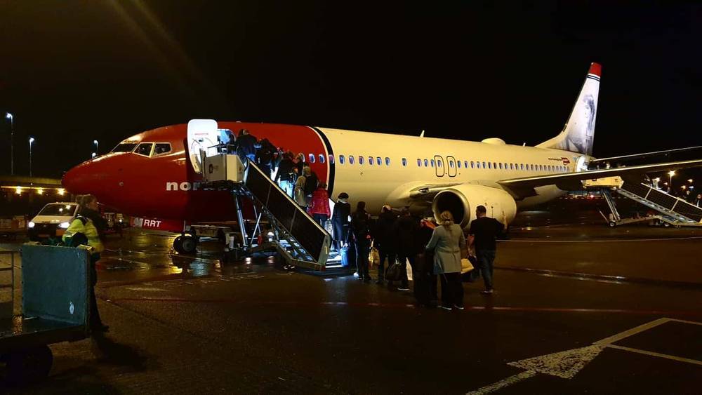 Late evening flight to Stockholm! Wheels up AMS > ARN 🛫