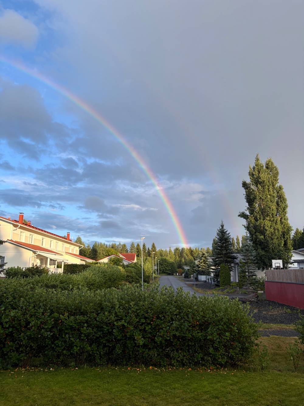 Raindrops and rainbows