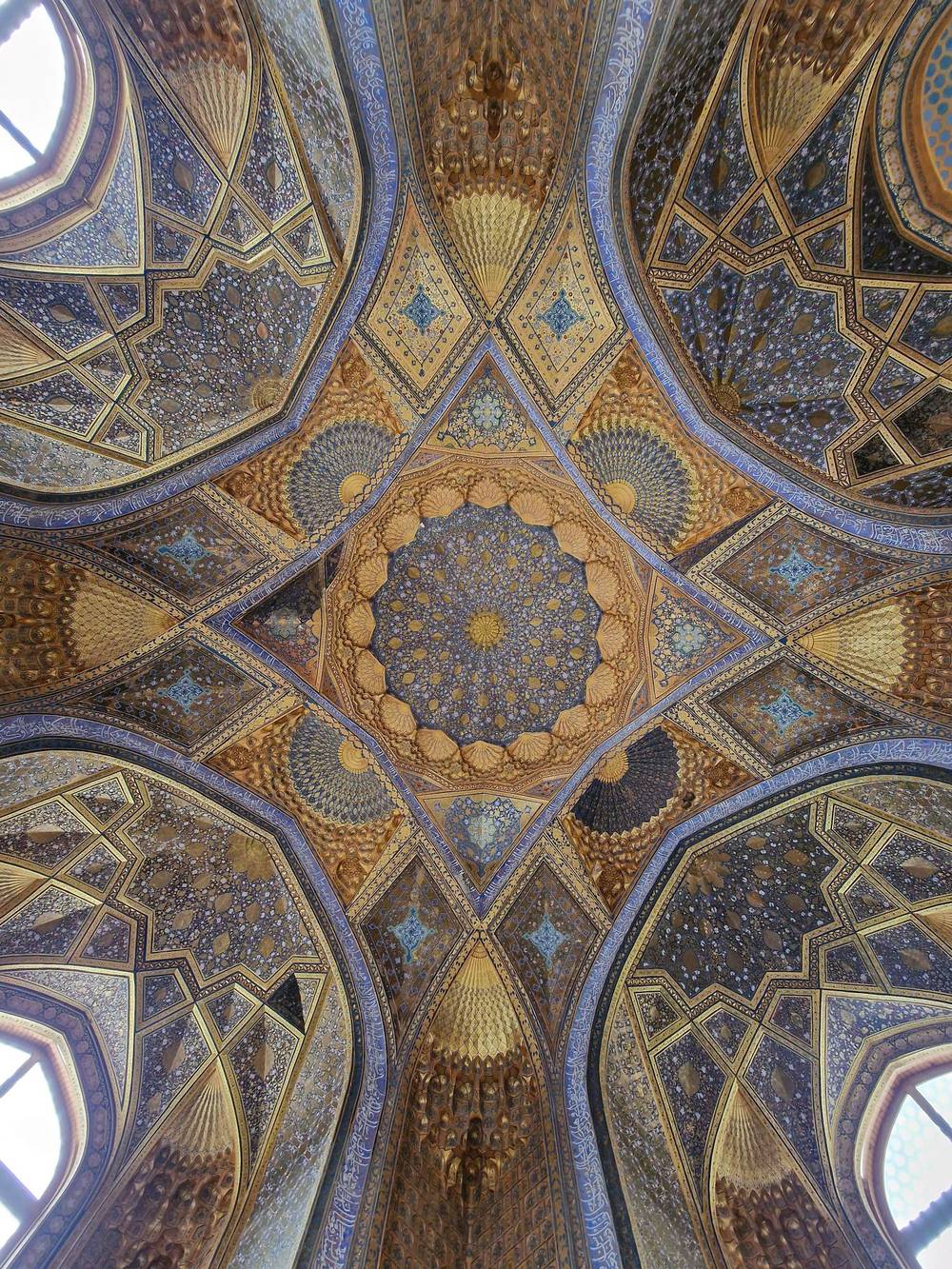 Ceilings of Central Asia: A Partial Collection
