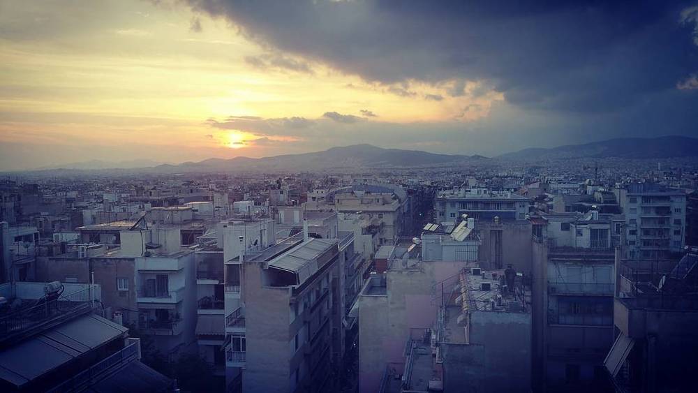 Athens is huge. And white.