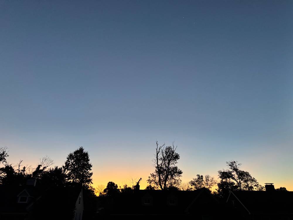 Morning has broken