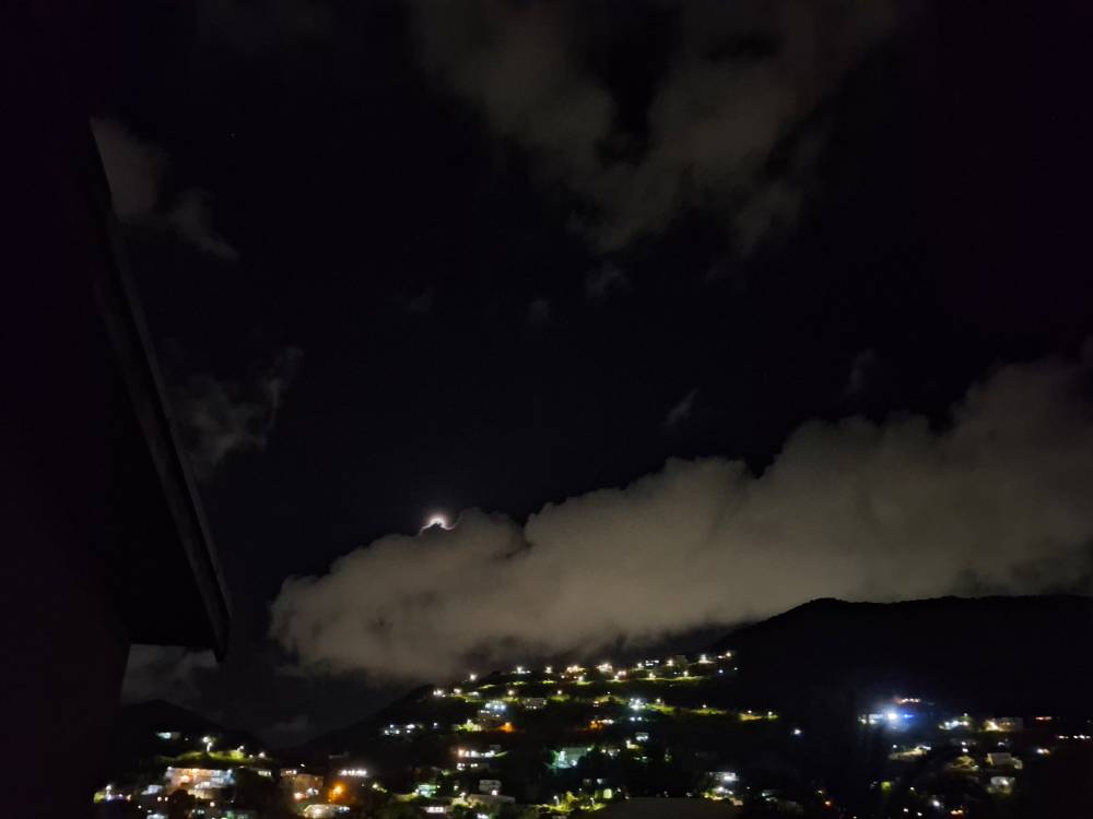 Look up look up.. moon gazing =)