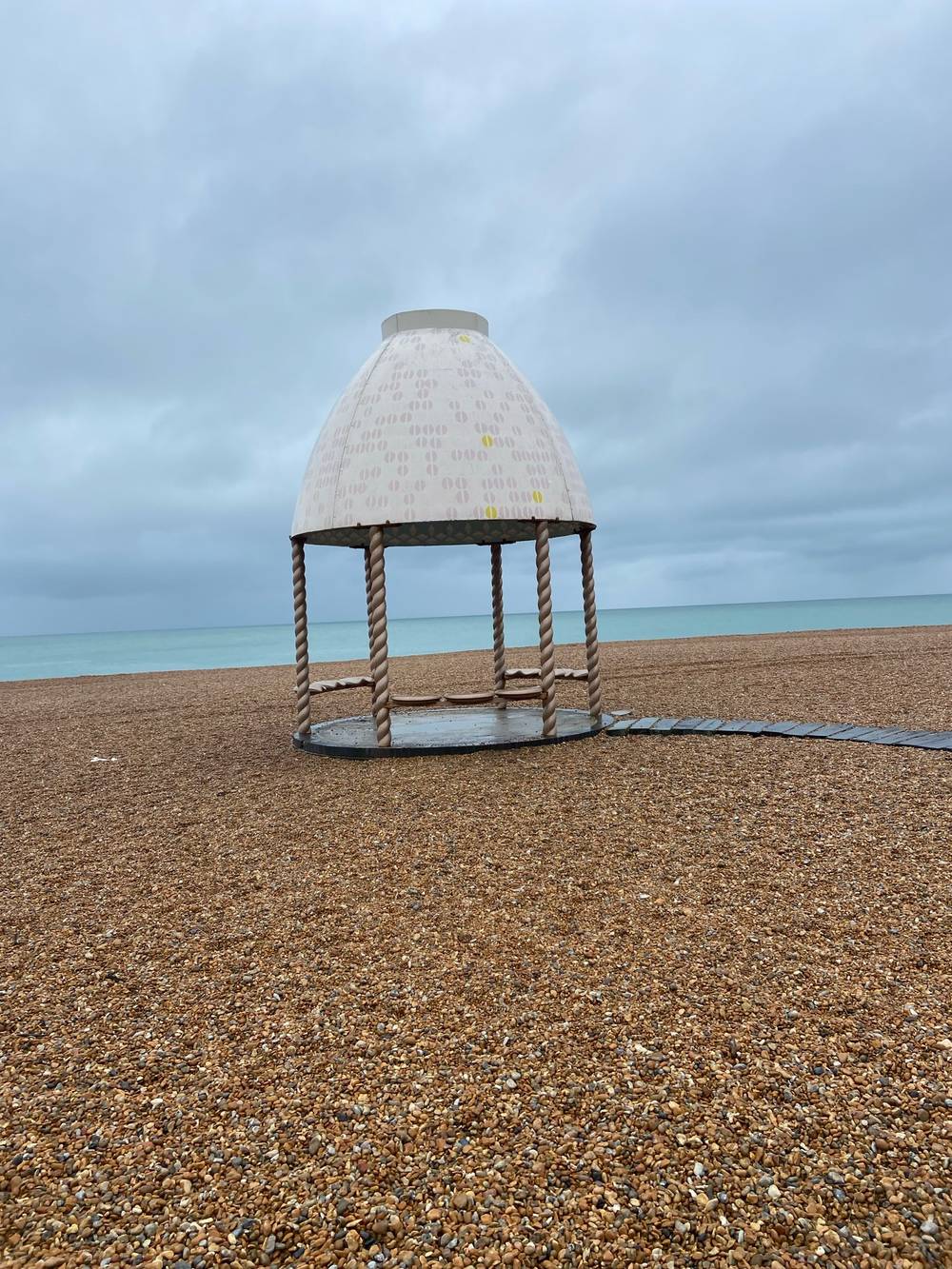 Beach at Folkestone, Kent. UK. 