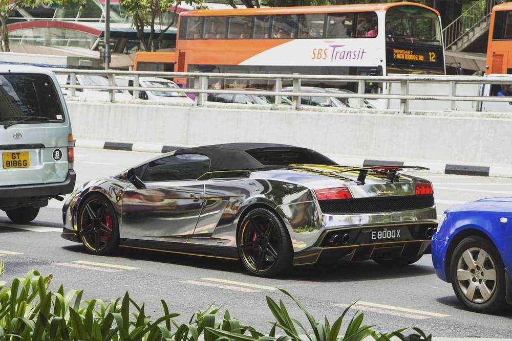 The cars in Singapore be like...