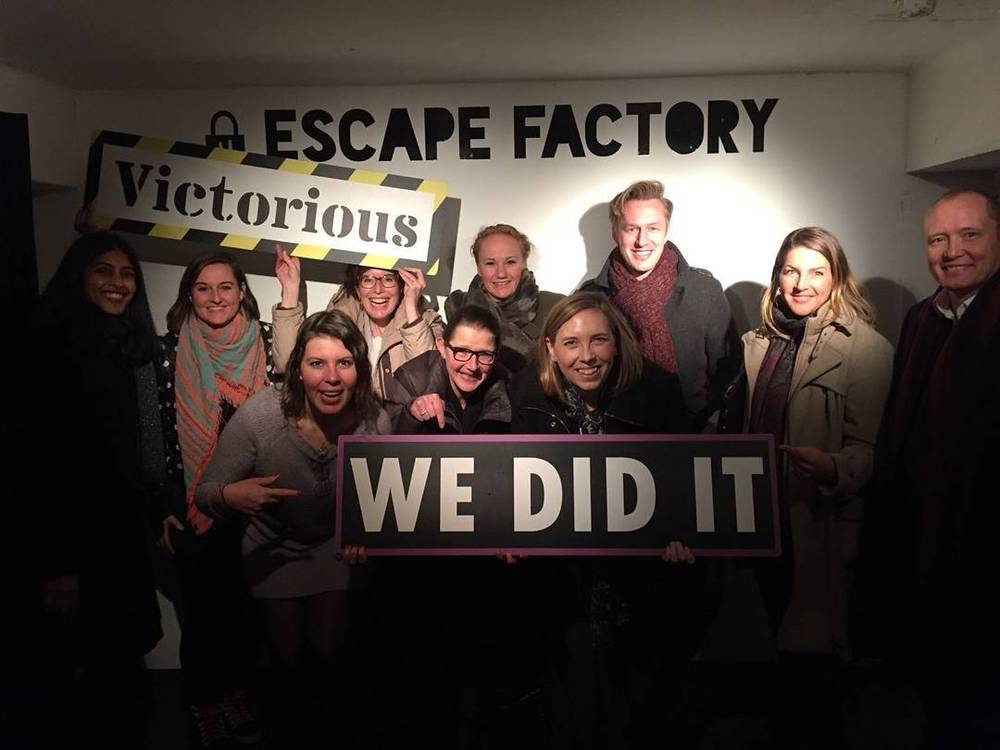 We escaped!
