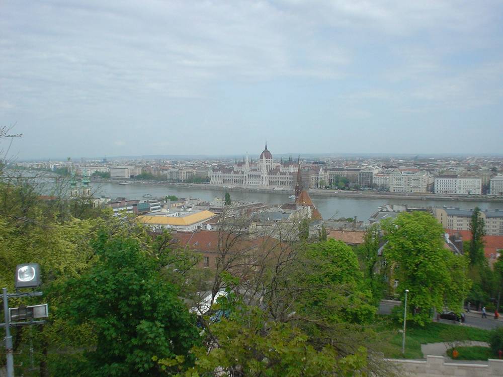 View over the Danube, Budapest