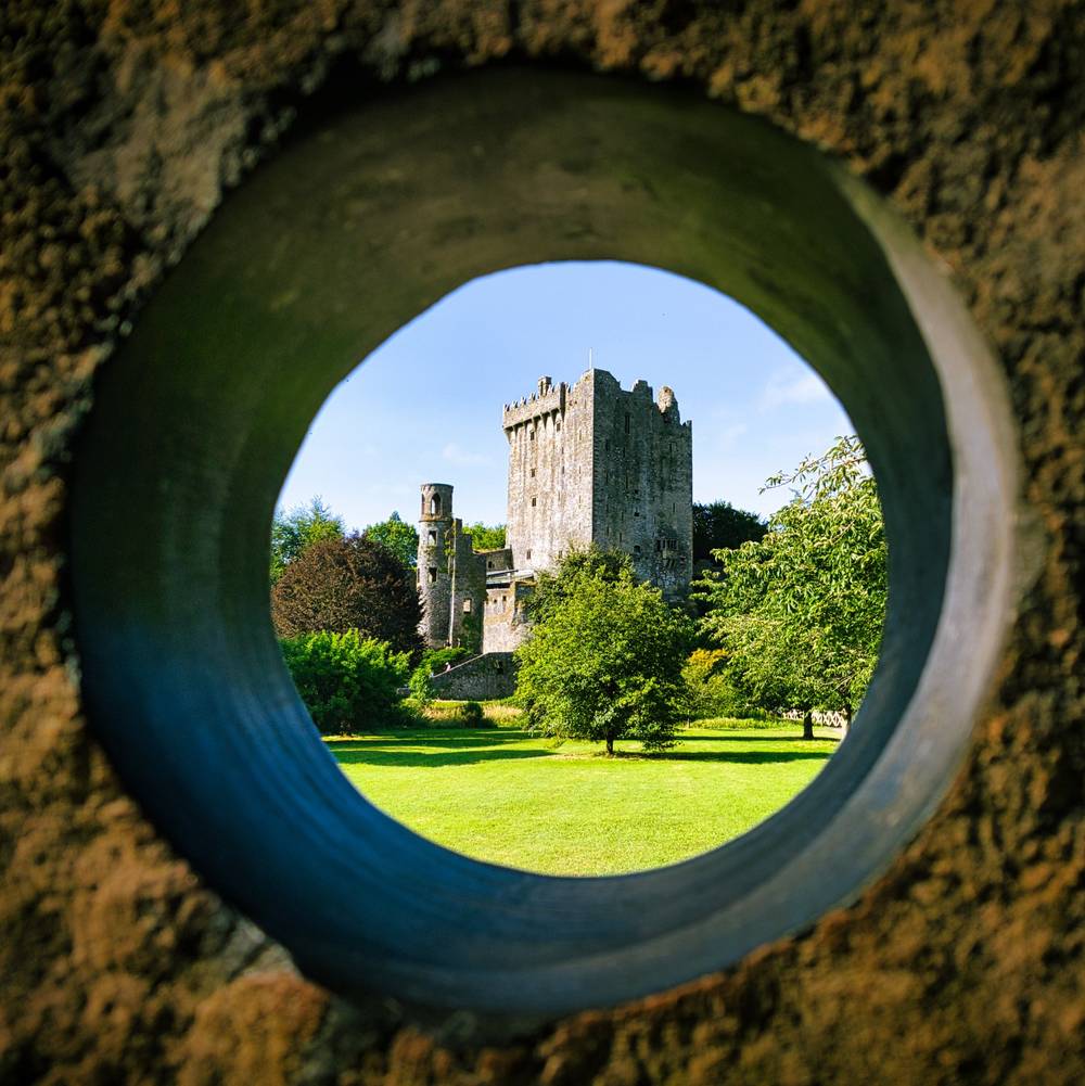 Blarney Castle on a sunny day