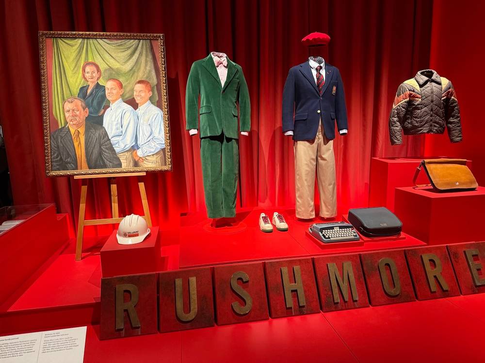 Costumes and props from Rushmore
