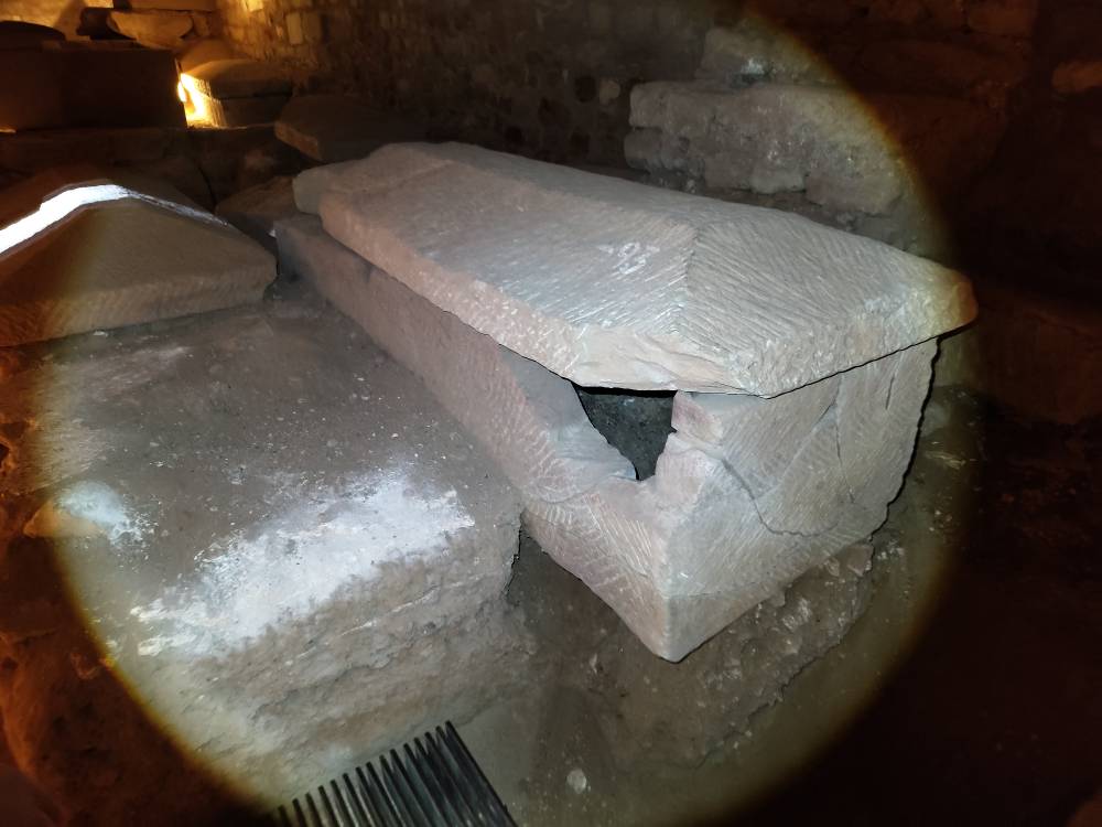 obviously can't miss the Roman catacombs