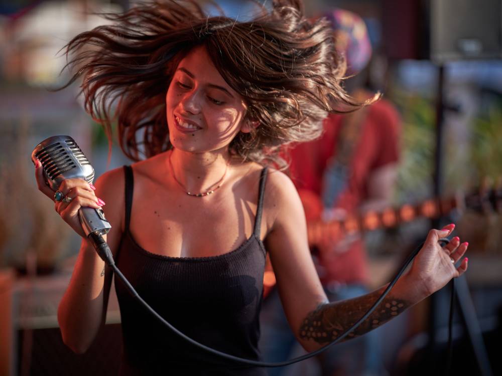 Aubrey Gordon Performs at Portland Mercado
