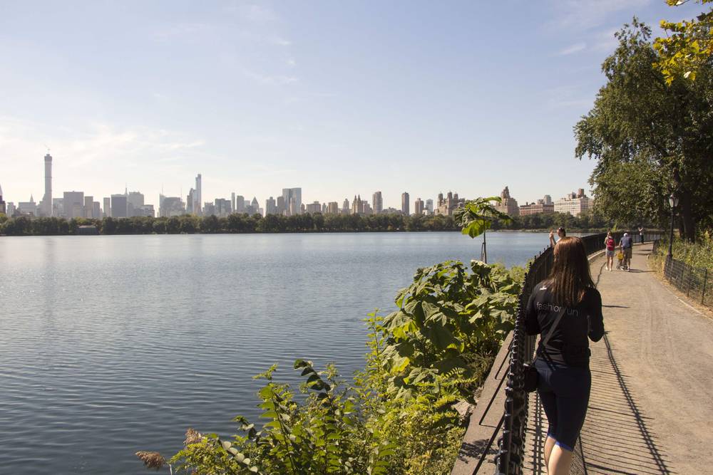 New York 2014 · Central Park reservoir
