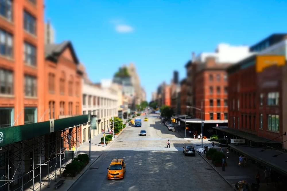 Miniature Manhattan From The High Line