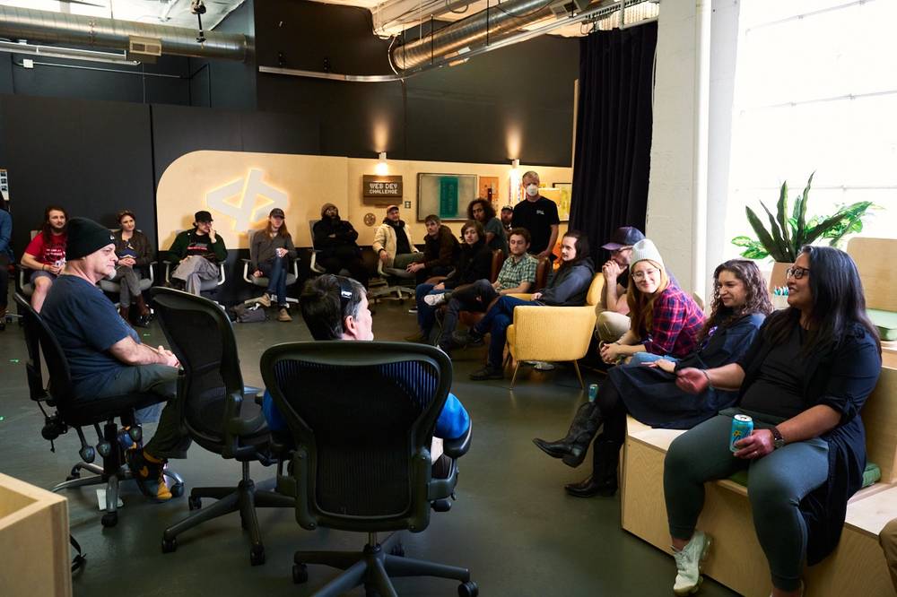 The nerds are building a new internet, and I could feel it in the room