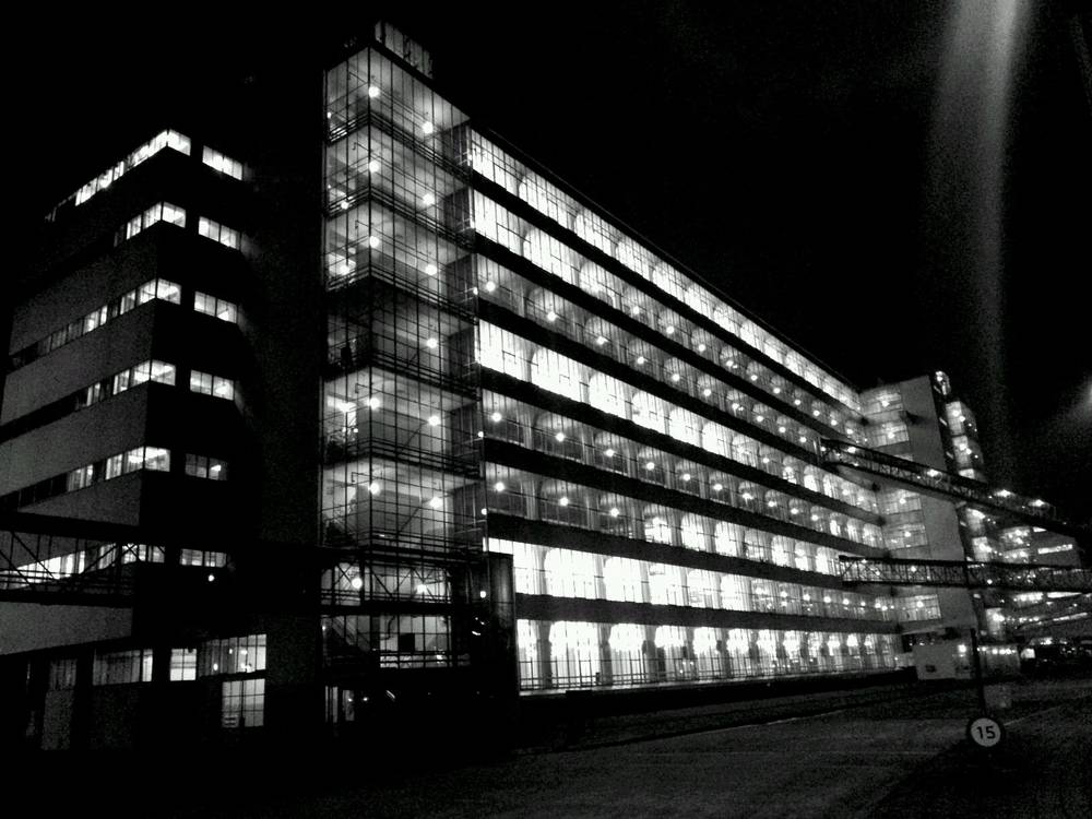 Van Nelle Fabriek at night