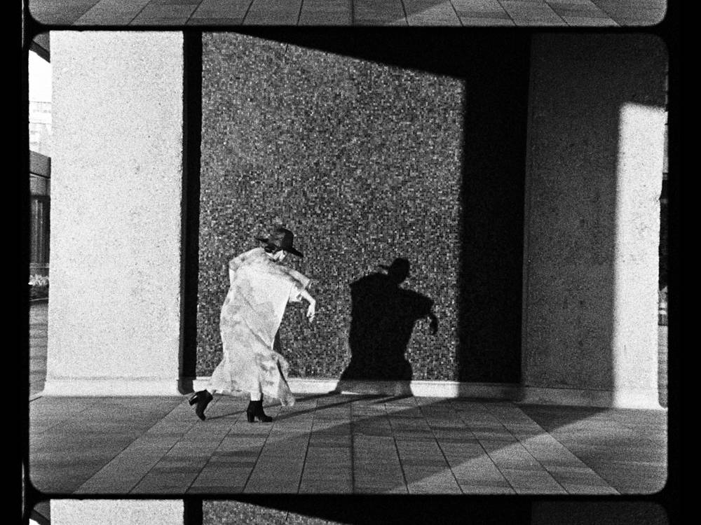 Still from a roll of hand processed Kodak 7222