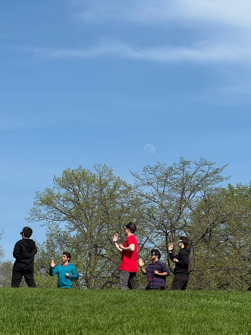 some group tai chi shit or sum