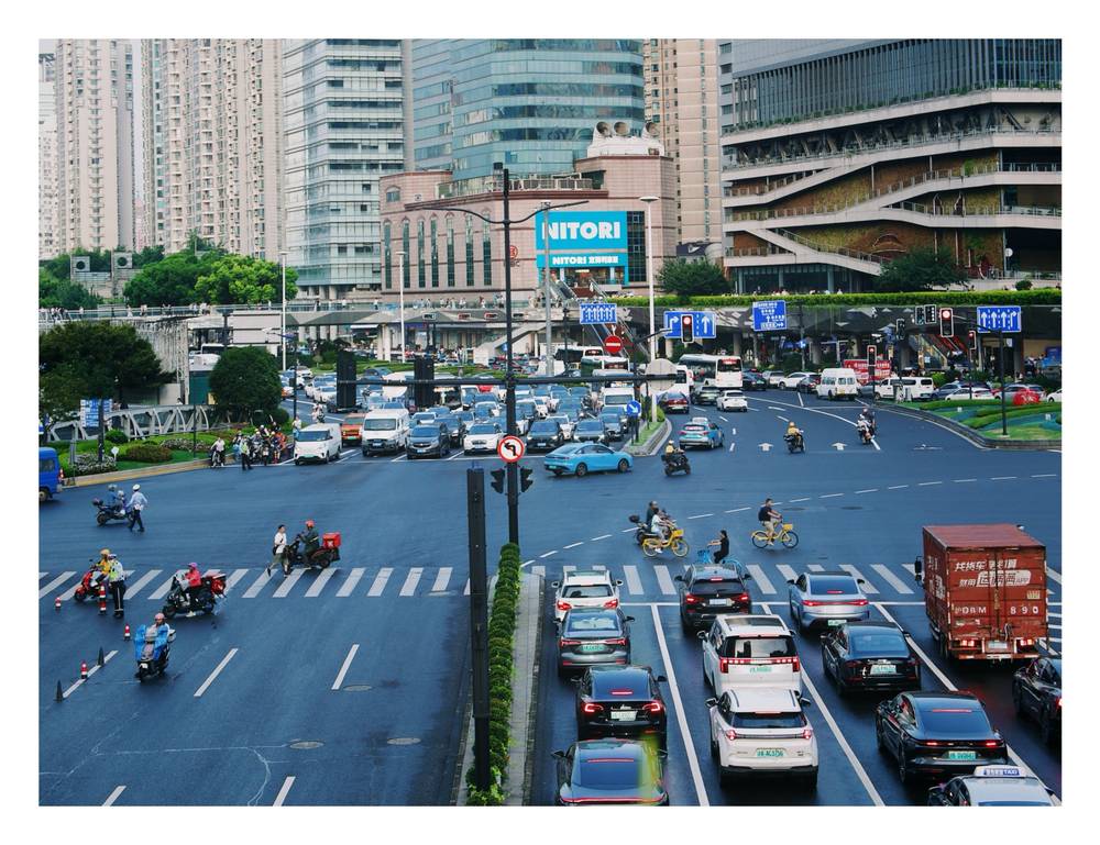 A busy intersection
