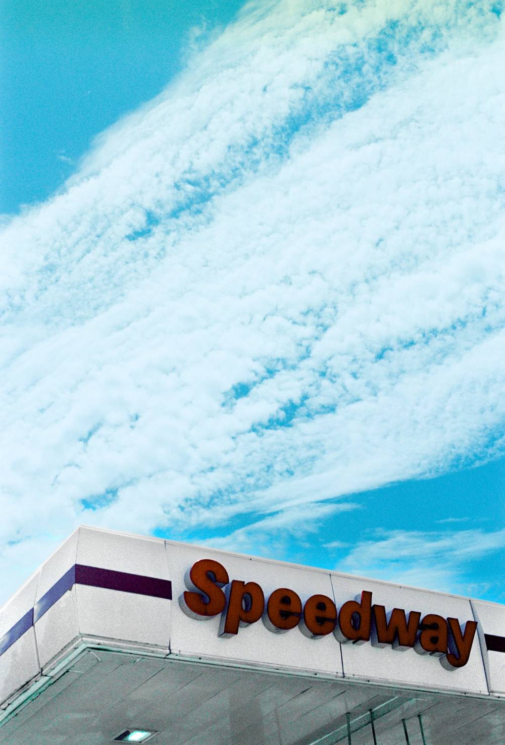 Speedway and Clouds